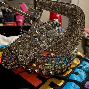 Rhinestone belt